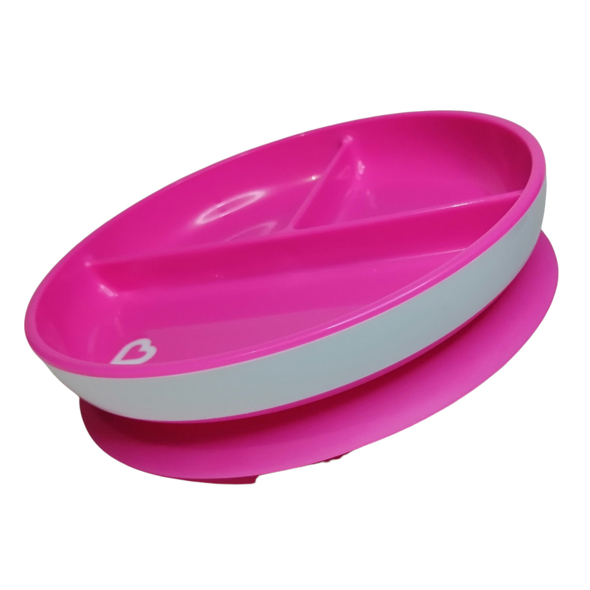 Plato no despega para evitar regueros al momento de alimenta a tu bebe