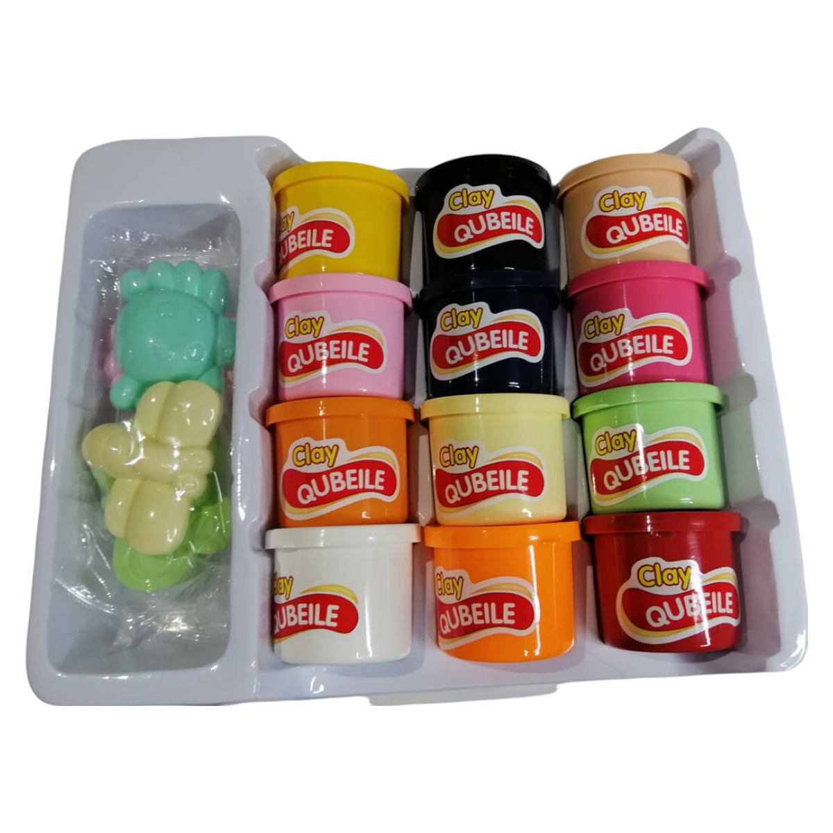 Set plastilina con moldes de animales