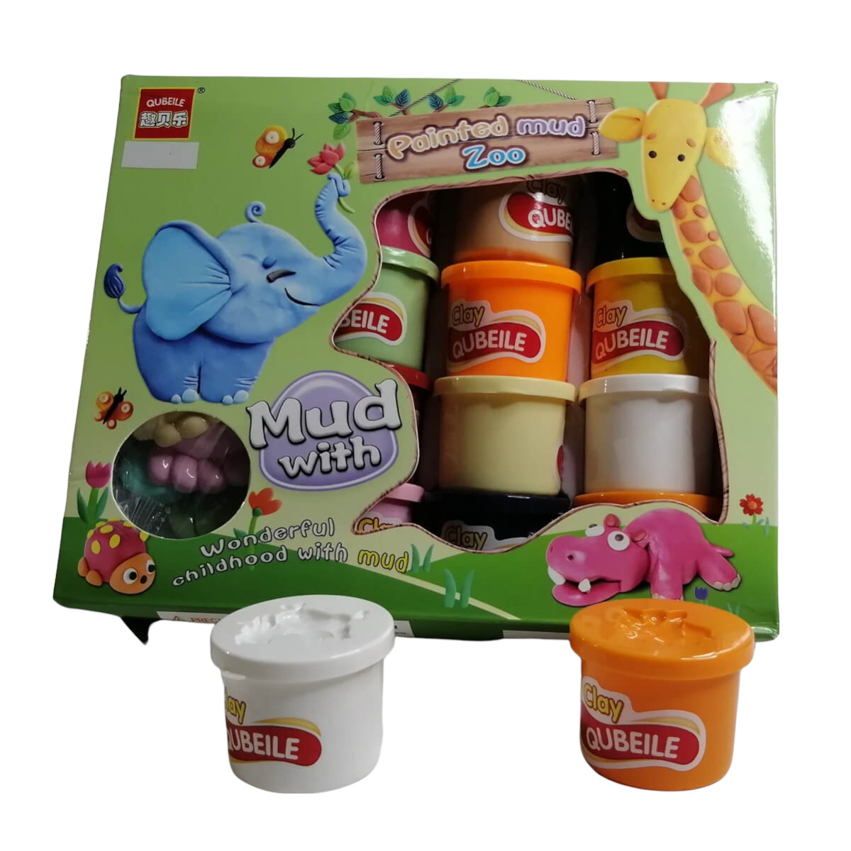 Set plastilina con moldes de animales