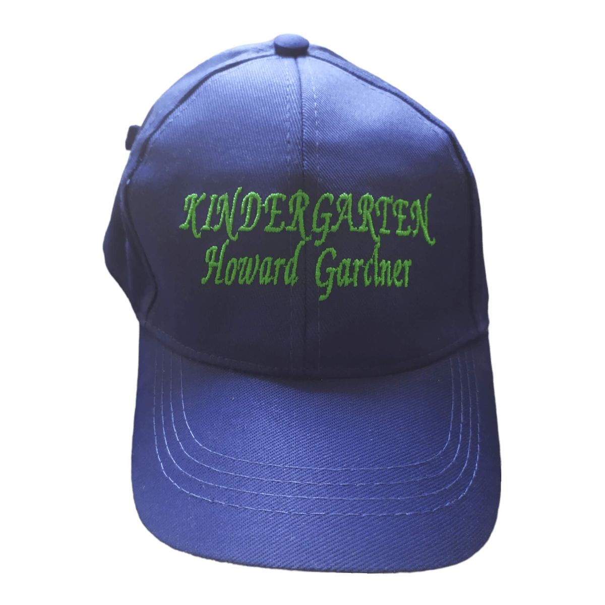 Sudadera Kindergarten Howard Gardner Verde Azul Gorra