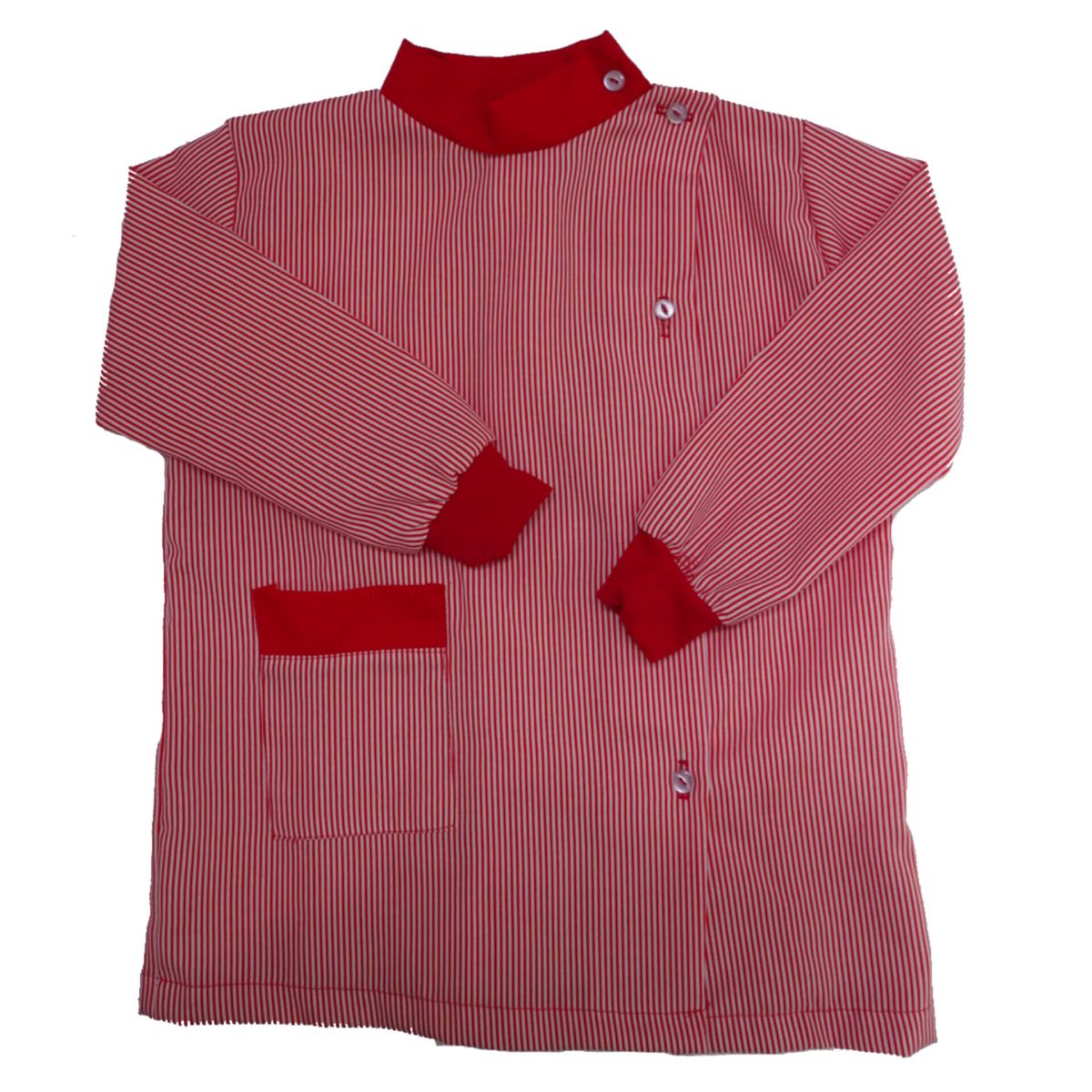 Delantal para pintar rojo frente