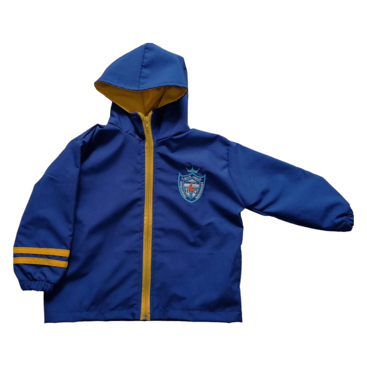Sudadera Kindergarten Howard Gardner Azul Amarillo Chaqueta 2