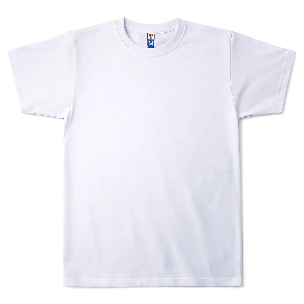 Camiseta blanca para uniforme de colegio