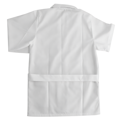 Bata laboratorio espalda