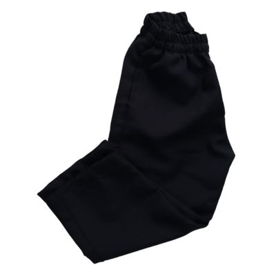 Pantalón lino azul oscuro para uniforme jardines icbf doblado 